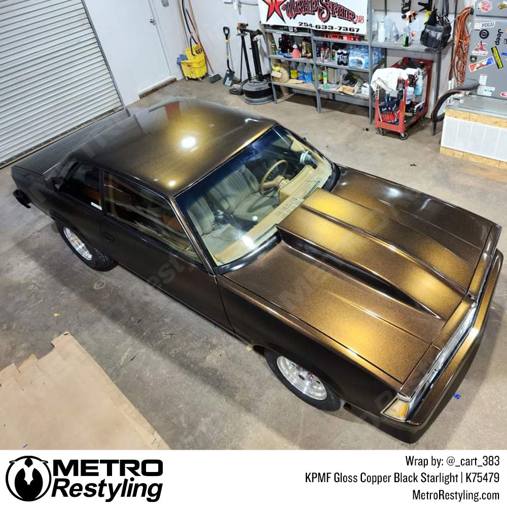 KPMF K75400 Gloss Copper Black Starlight Iridescent Vinyl Wrap | K75479