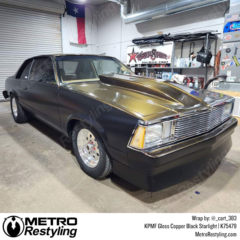 Gloss Copper Chevy Malibu Wrap