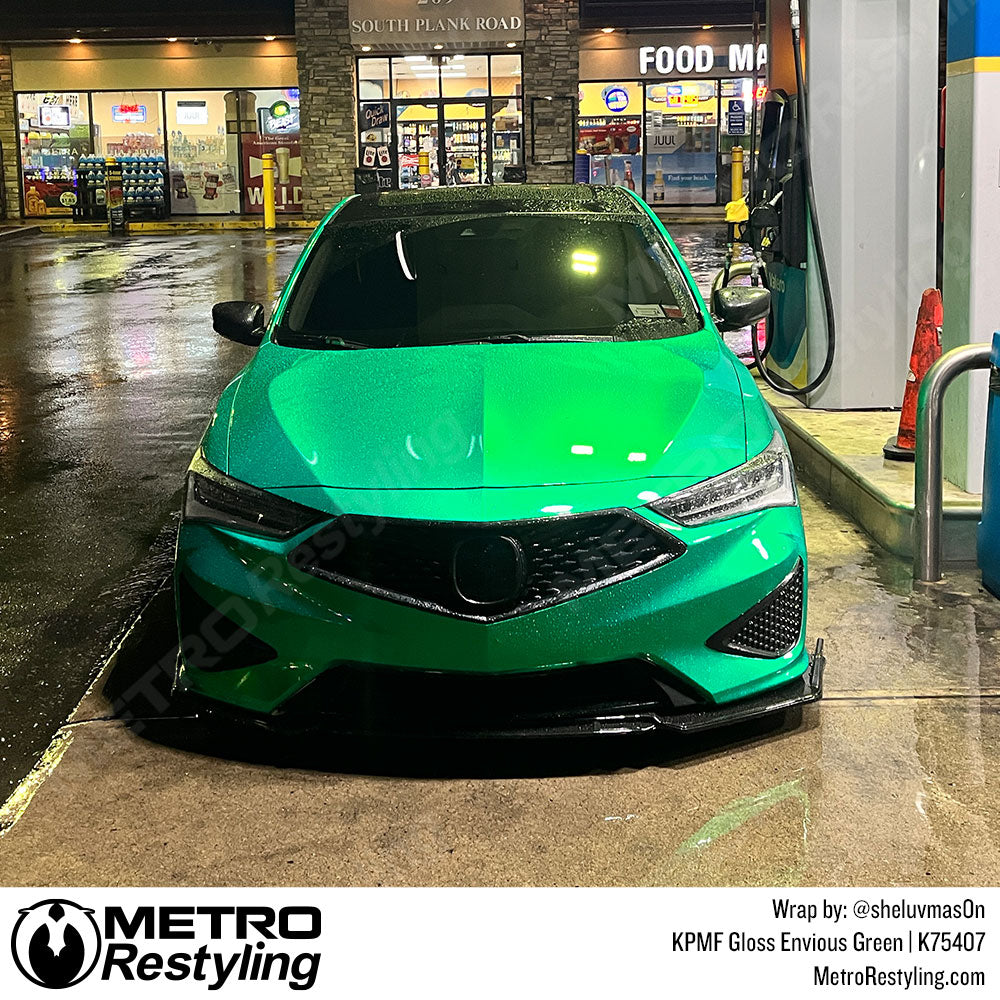 green acura wrap