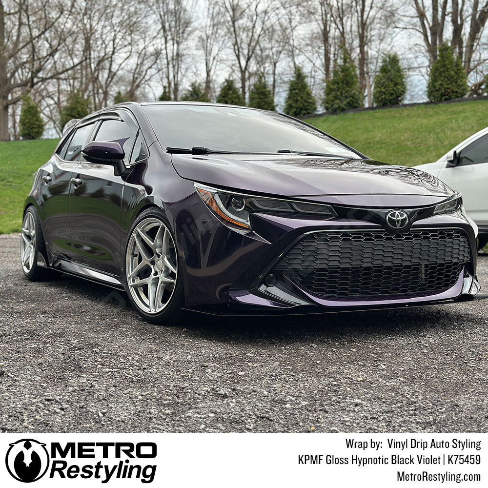 black violet toyota wrap
