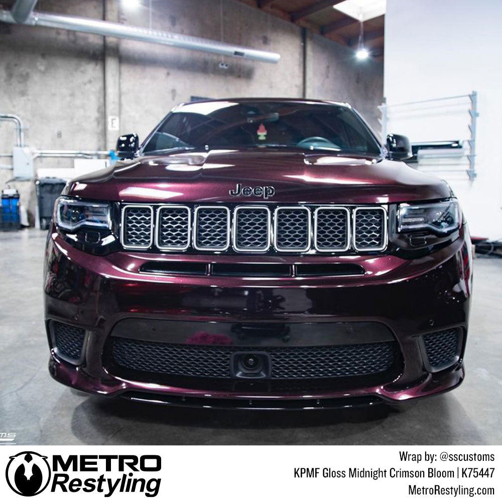 gloss red bloom wrap