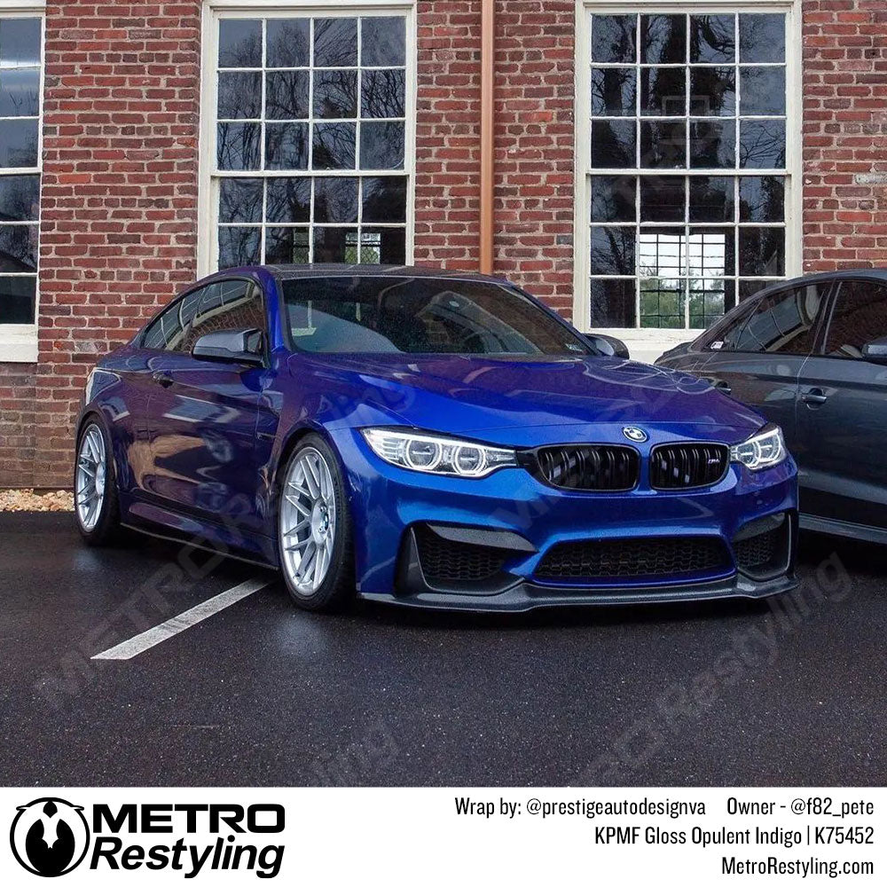 BMW Wrapped Gloss Opulent Indigo