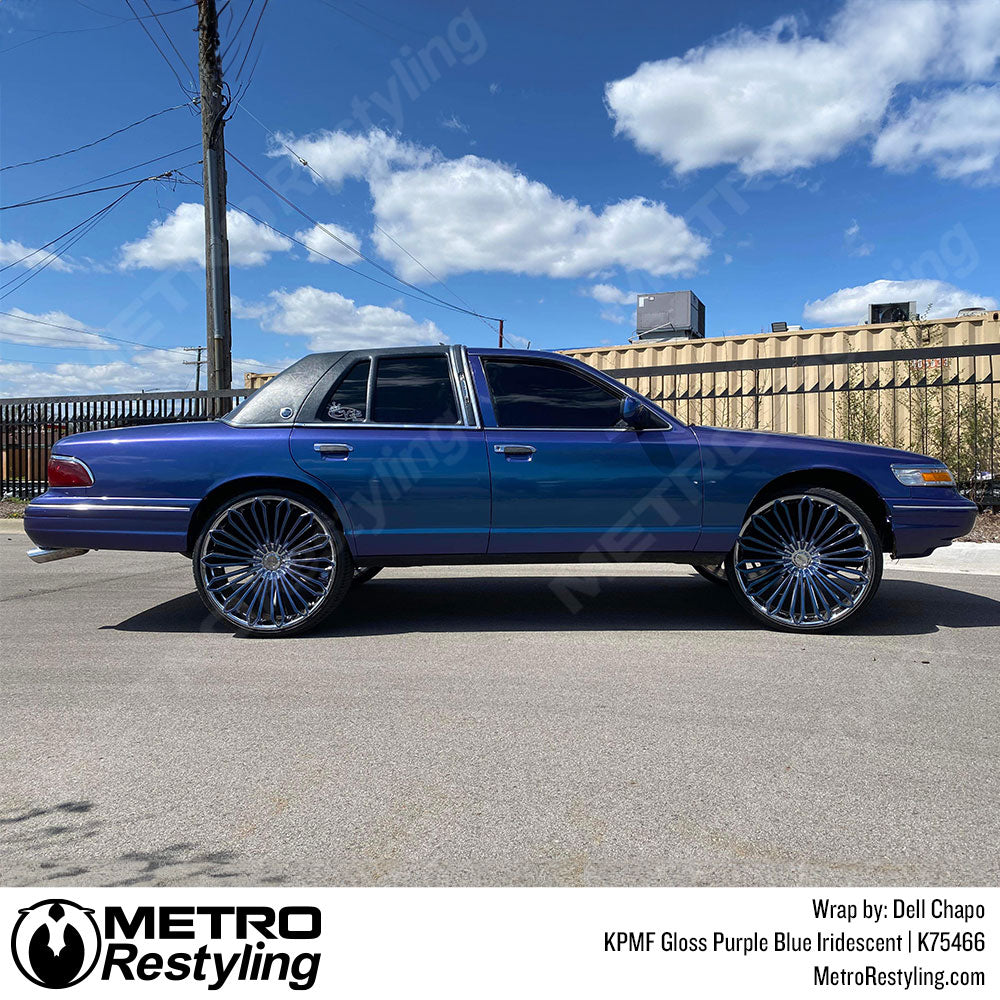 purple blue mercury wrap