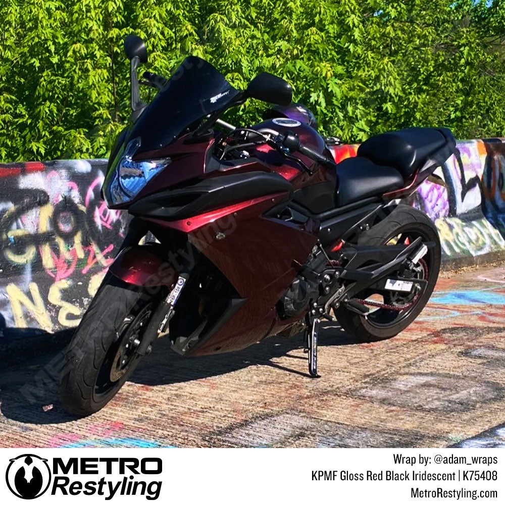 red black shade motorcycle