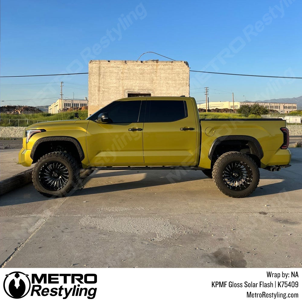 gloss solar flash toyota vinyl wrap