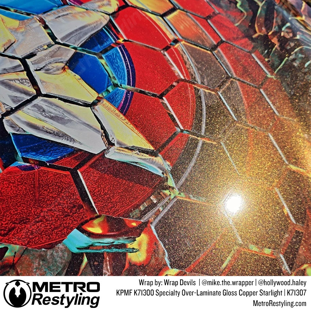 Gloss Copper Starlight Vinyl Wrap