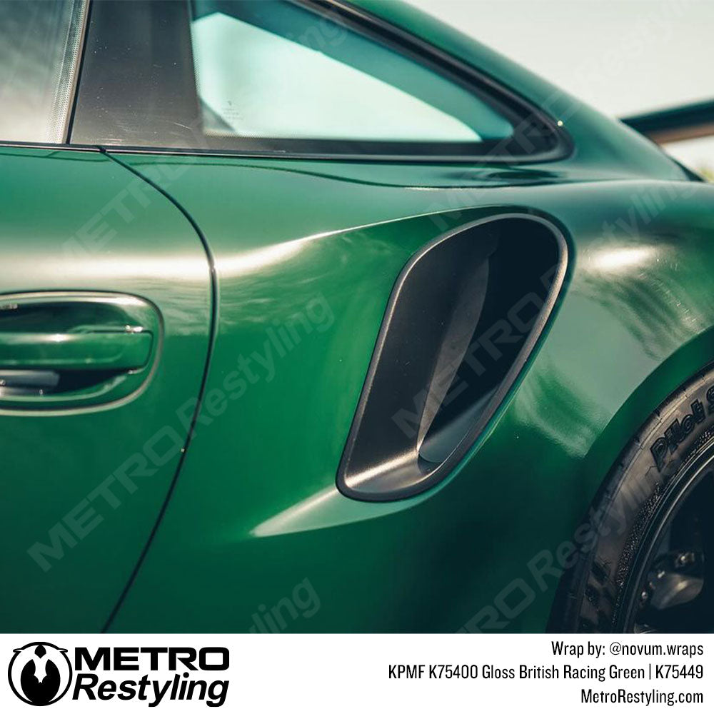 Green porsche vinyl