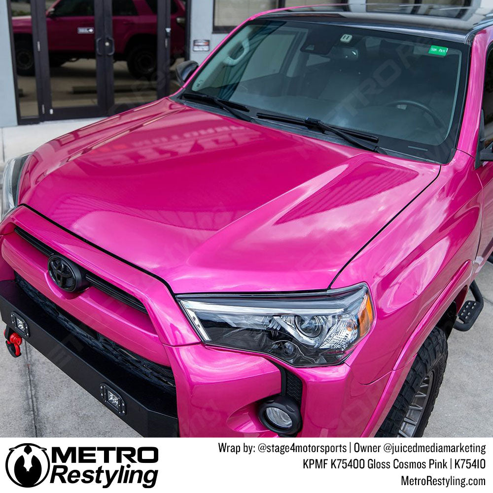 Pink Toyota 4Runner Wrap