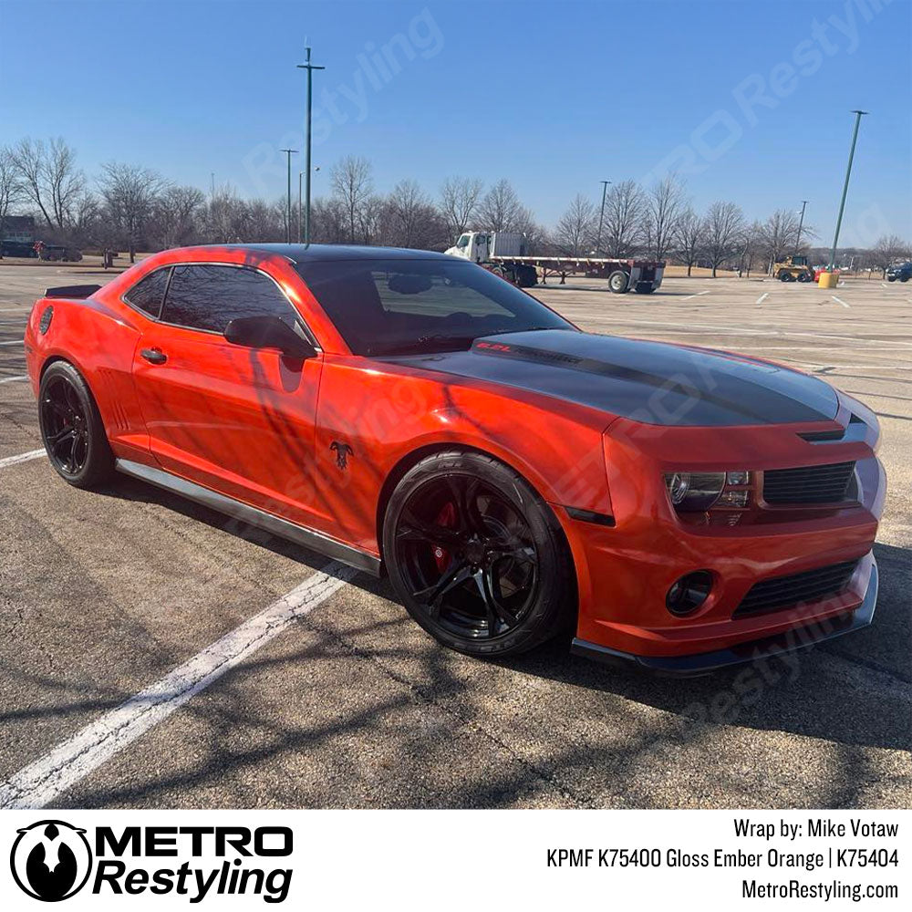 orange camero wrap