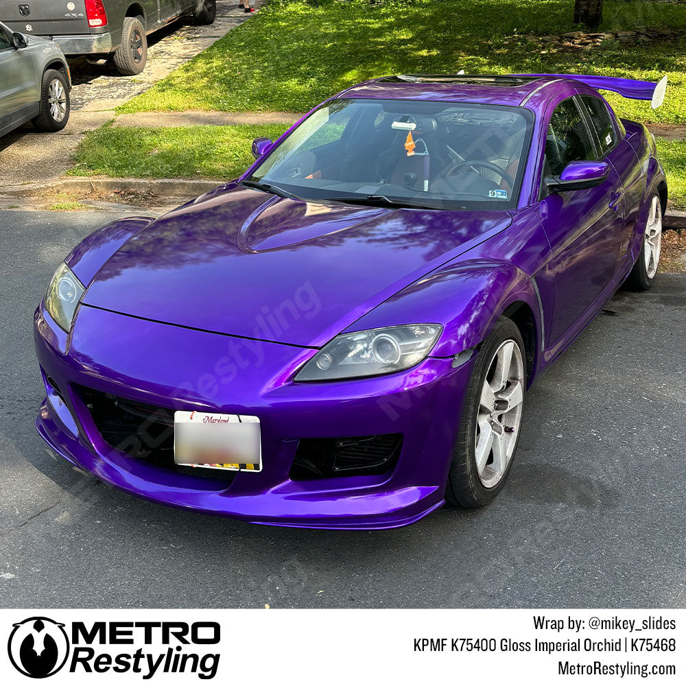 Purple Mazda Wrap