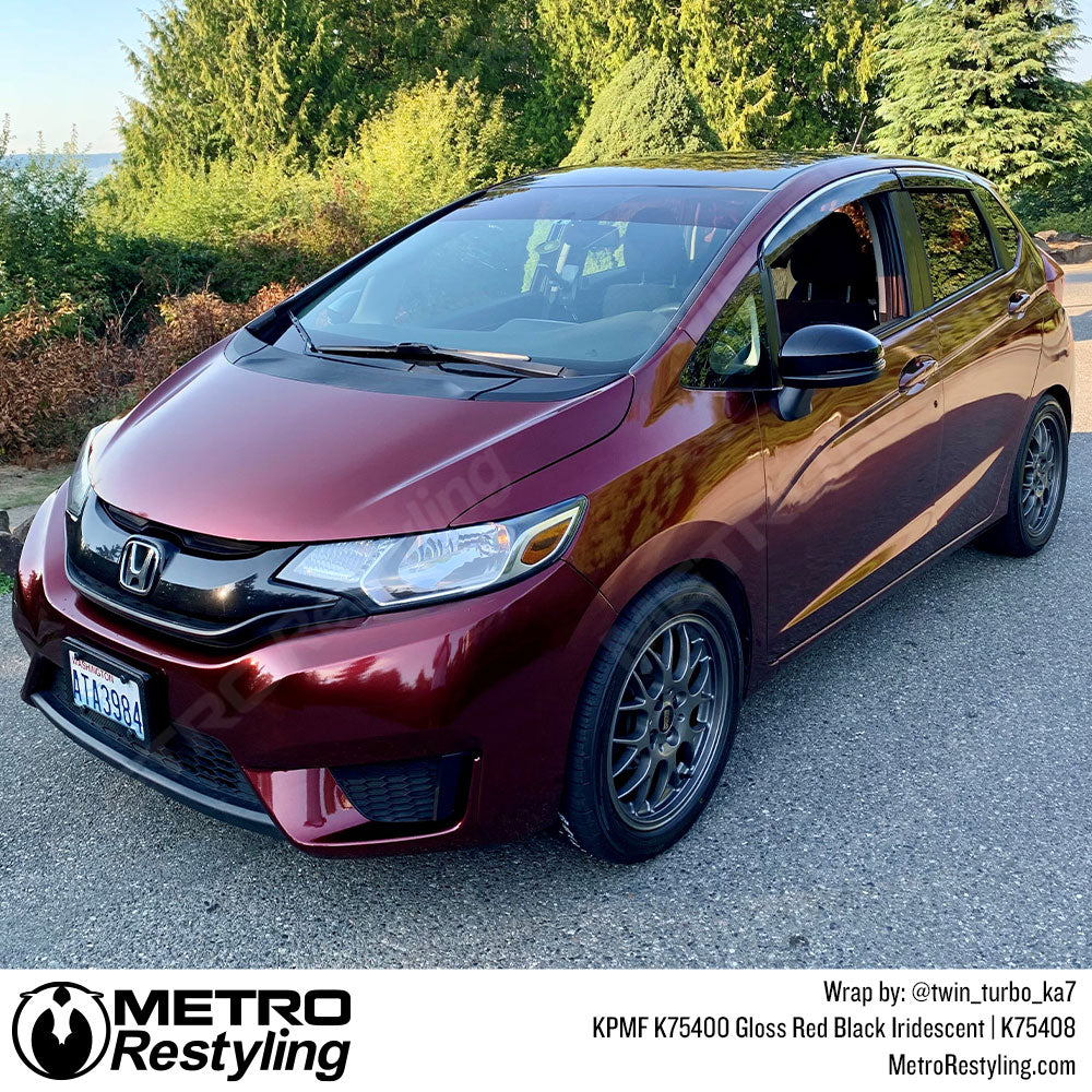 Red Black Infiniti Wrap