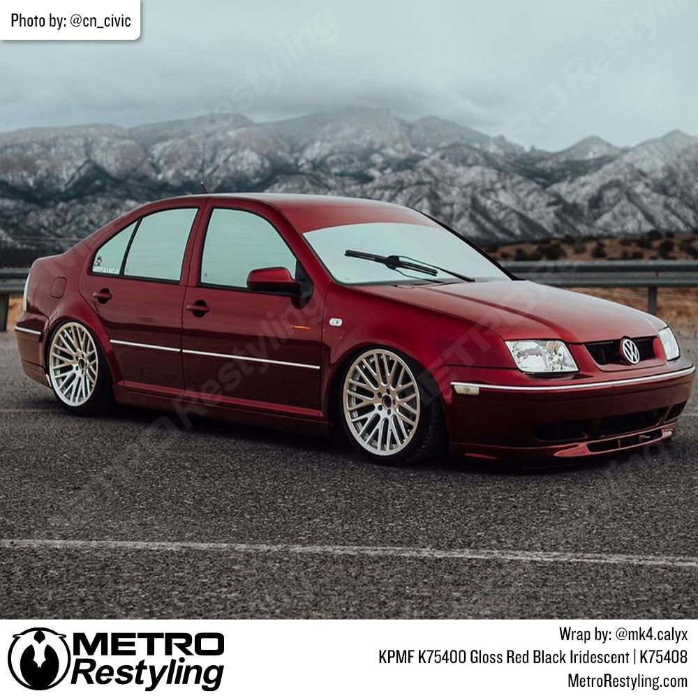 REd Black Volkswagen Wrap