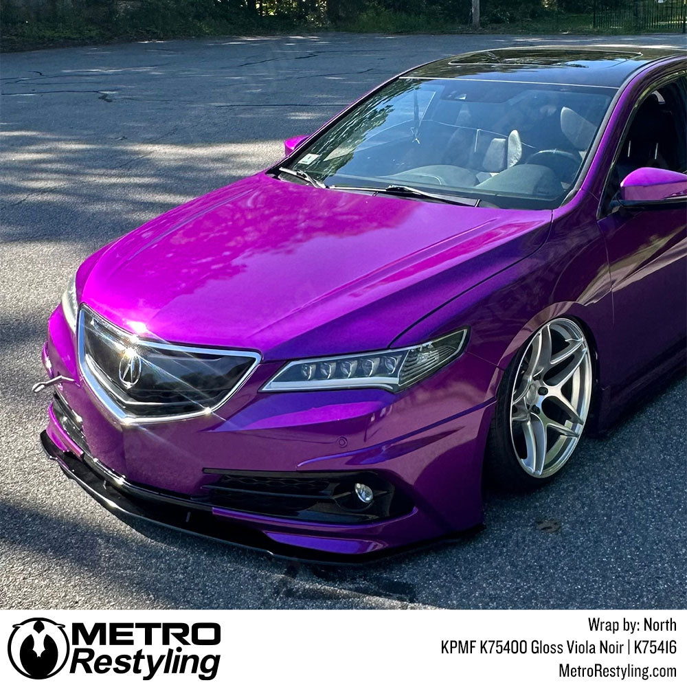 KPMF K75400 Gloss Viola Noir Vinyl Wrap | K75416