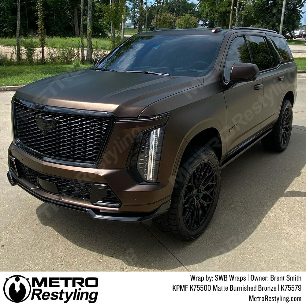 Brown Cadillac Wrap