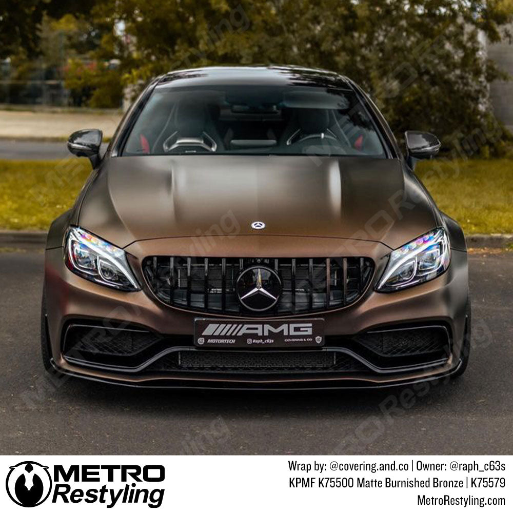 bronze mercedes wrap