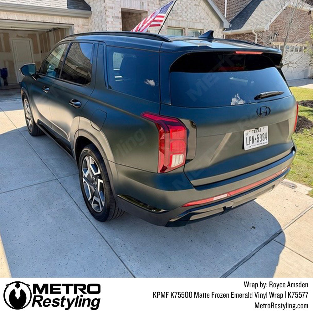 KPMF K75500 Matte Frozen Emerald Vinyl Wrap | K75577