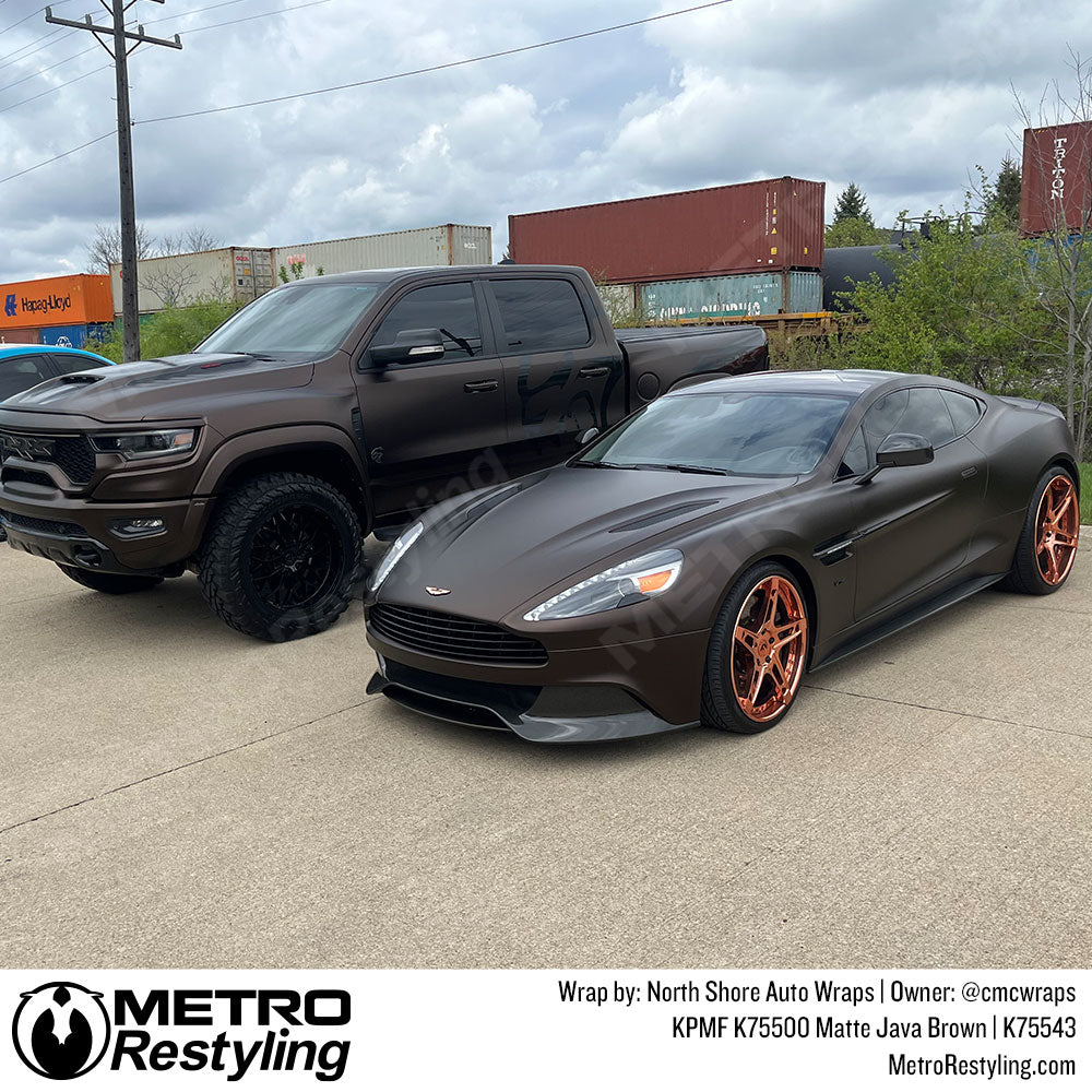 Brown Java Brown Aston Martin Wrap