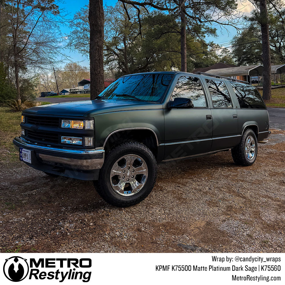dark green tahoe wrap