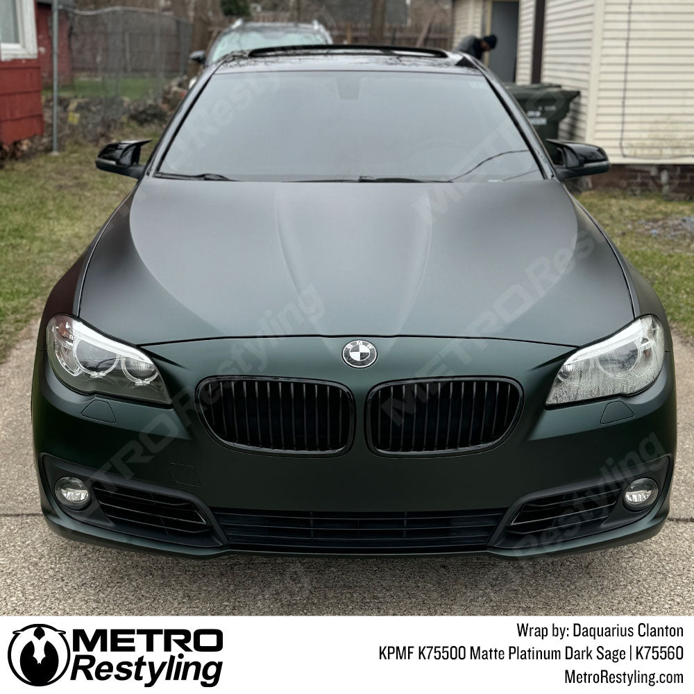 dark sage bmw wrap