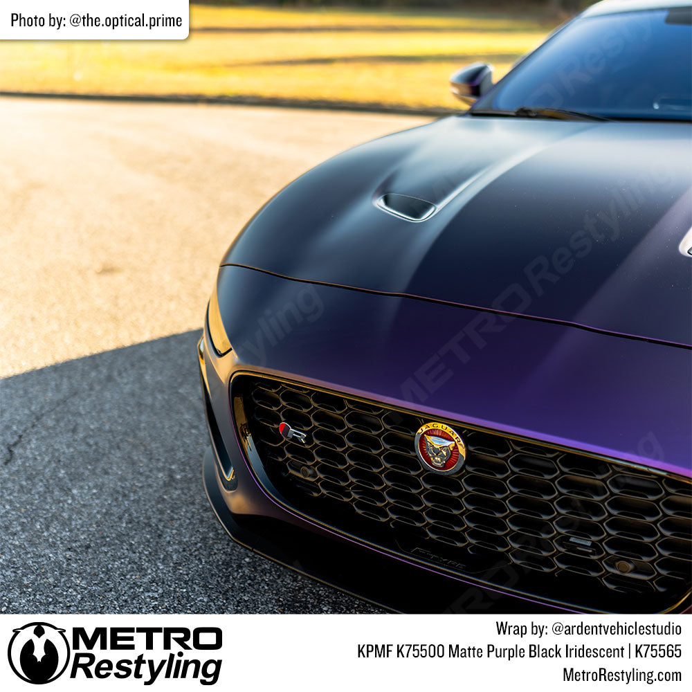 purple black jaguar wrap