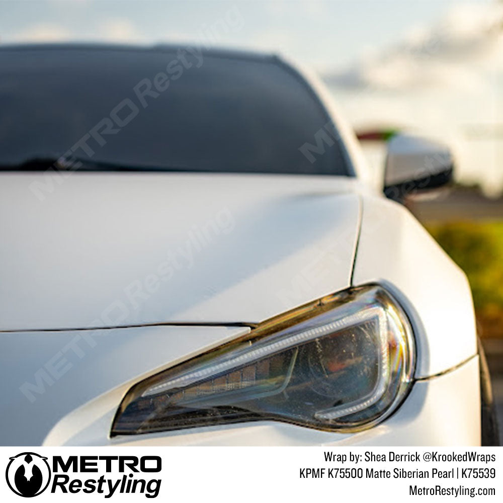 pearl white subaru wrap