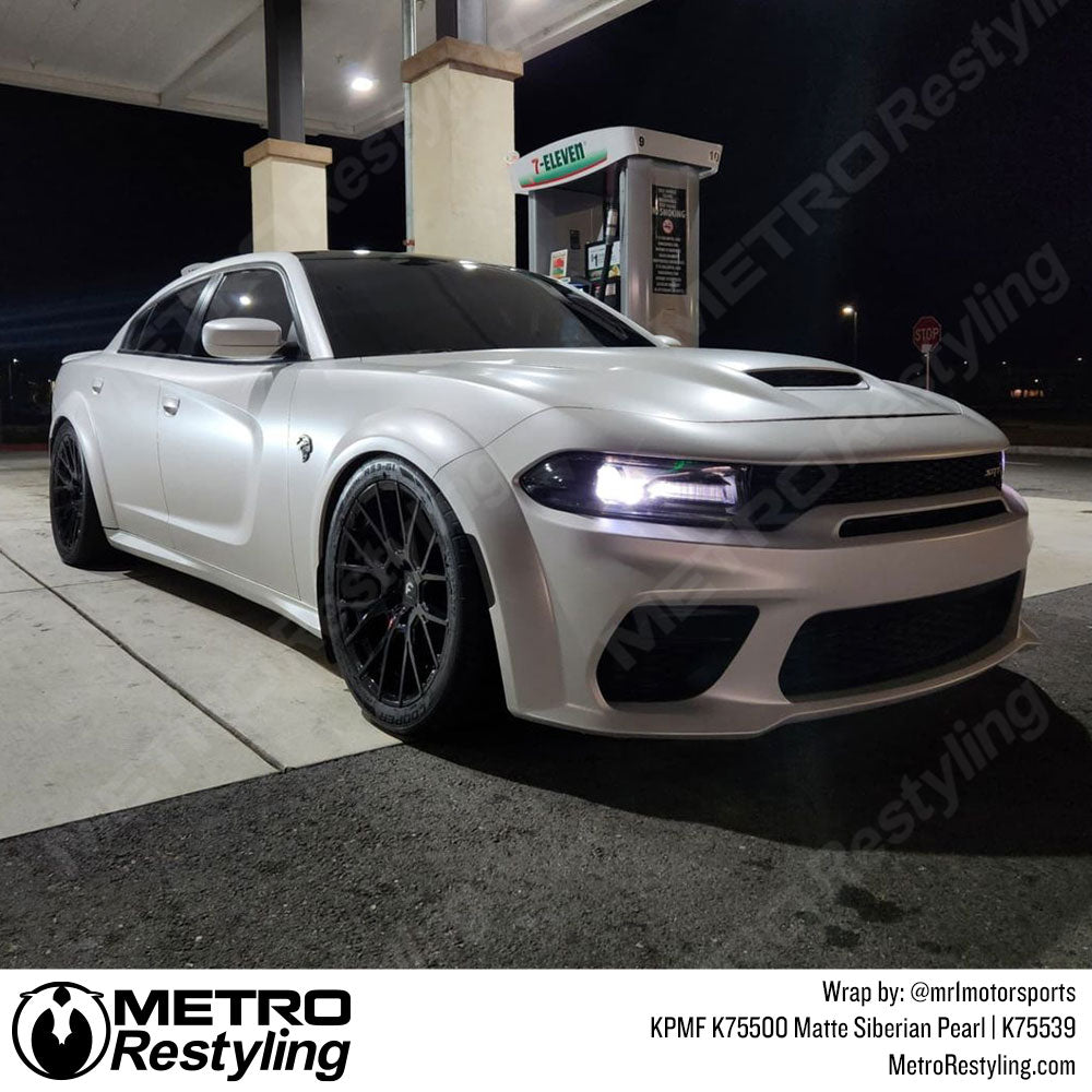 pearl white charger wrap