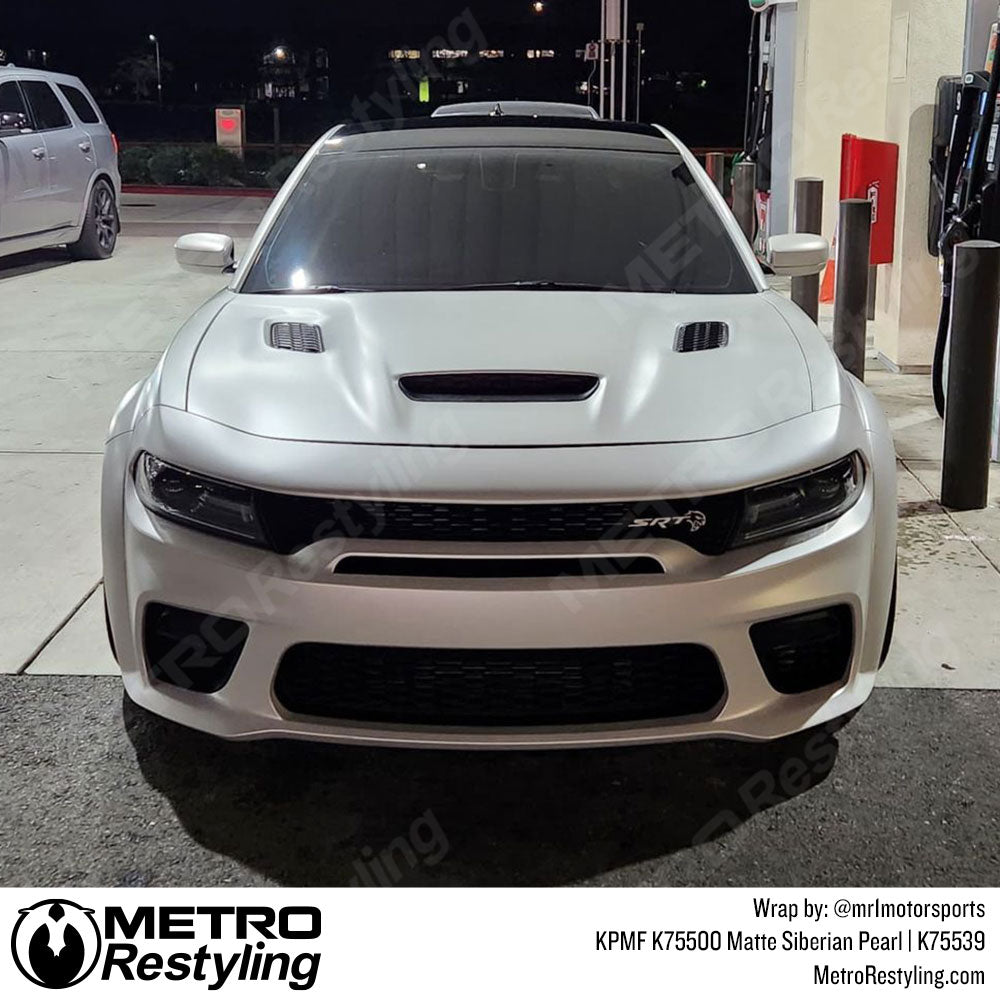 pearl white charger wrap