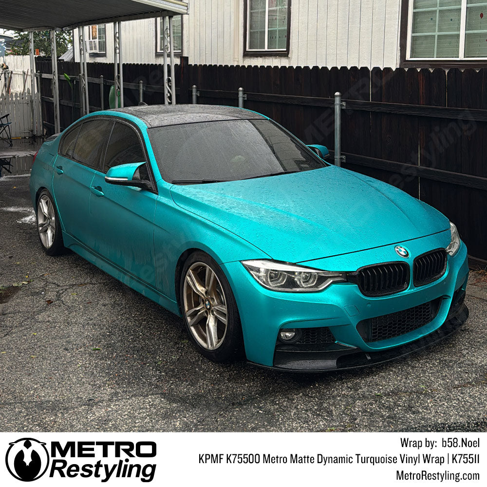 KPMF K75500 Metro Matte Dynamic Turquoise Vinyl Wrap | K75511
