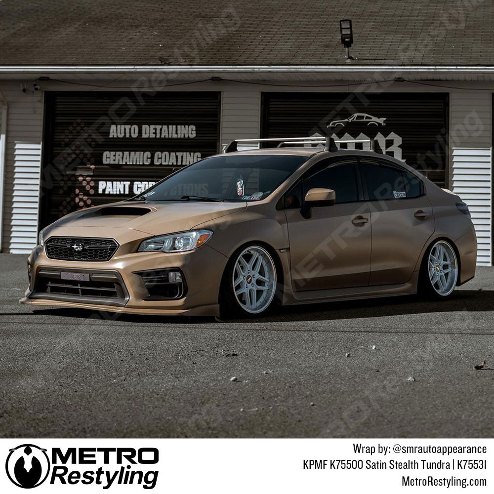 Satin Stealth Subaru Wrap
