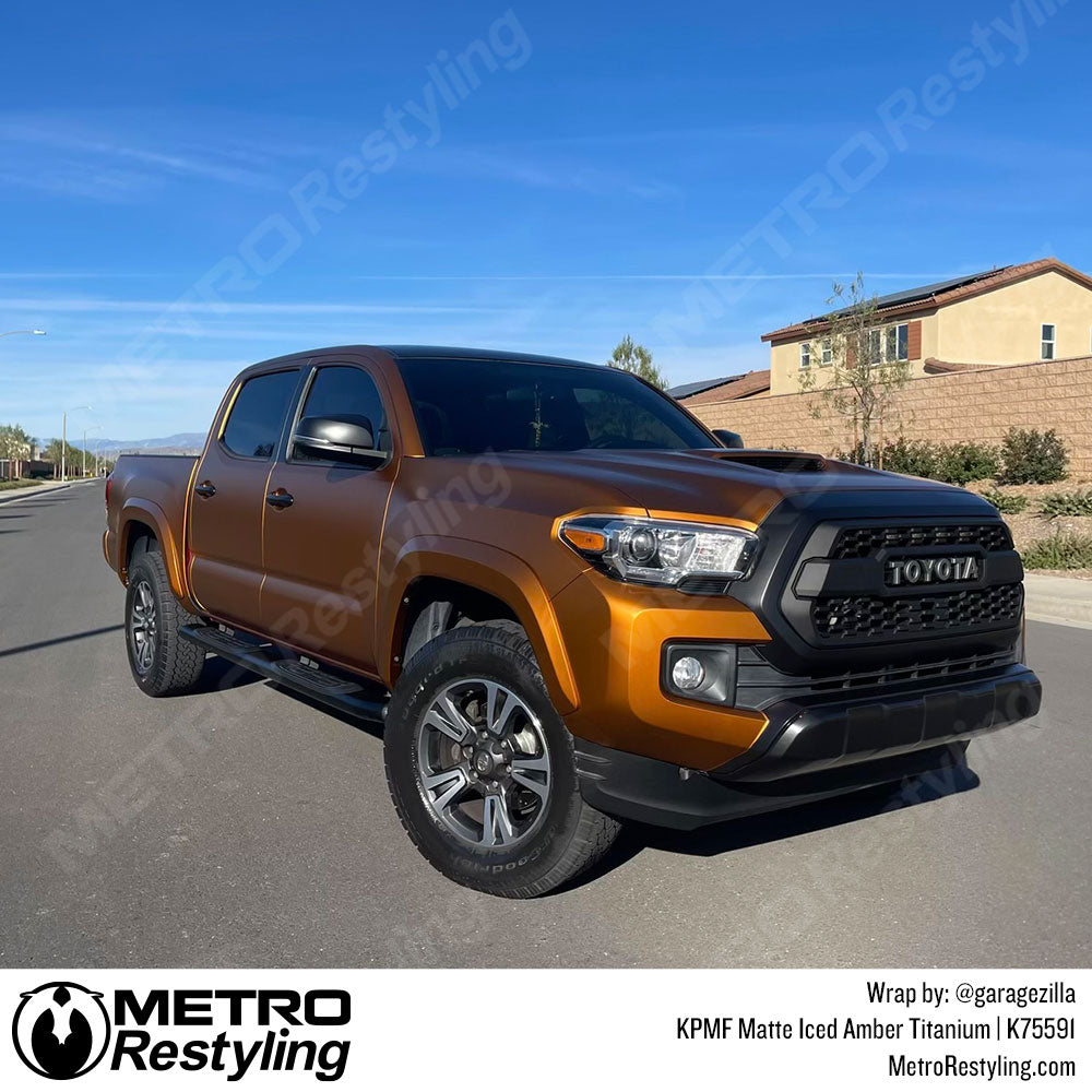 toyota tacoma amber wrap