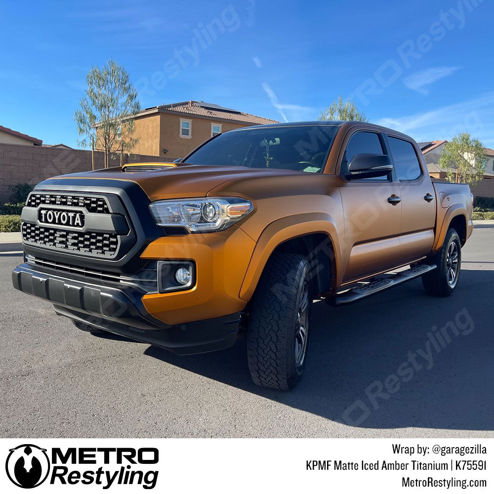 toyota amber titanium wrap