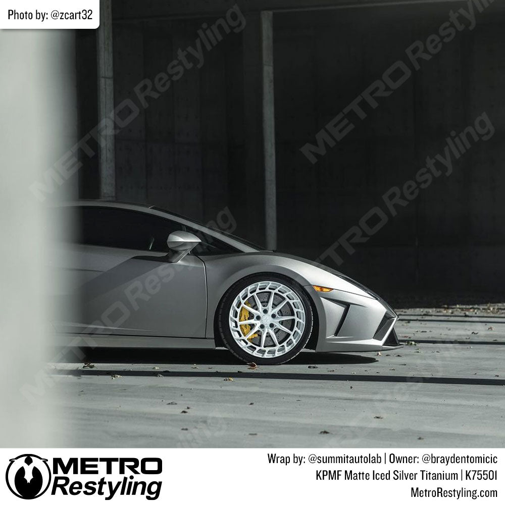 silver lambo wrap