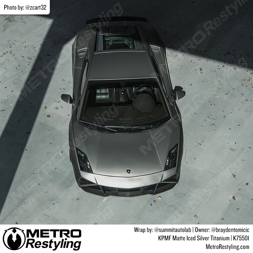 silver lambo wrap