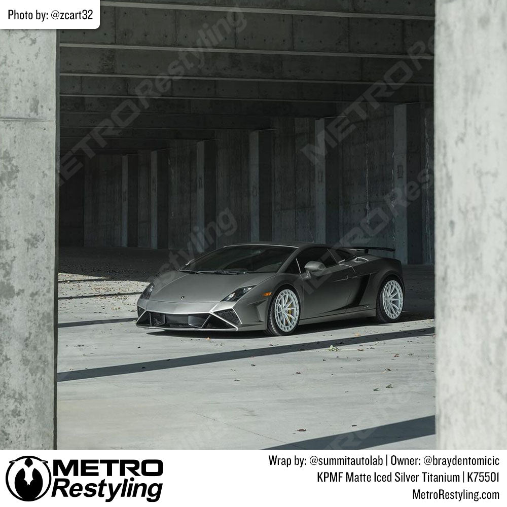 silver lambo wrap
