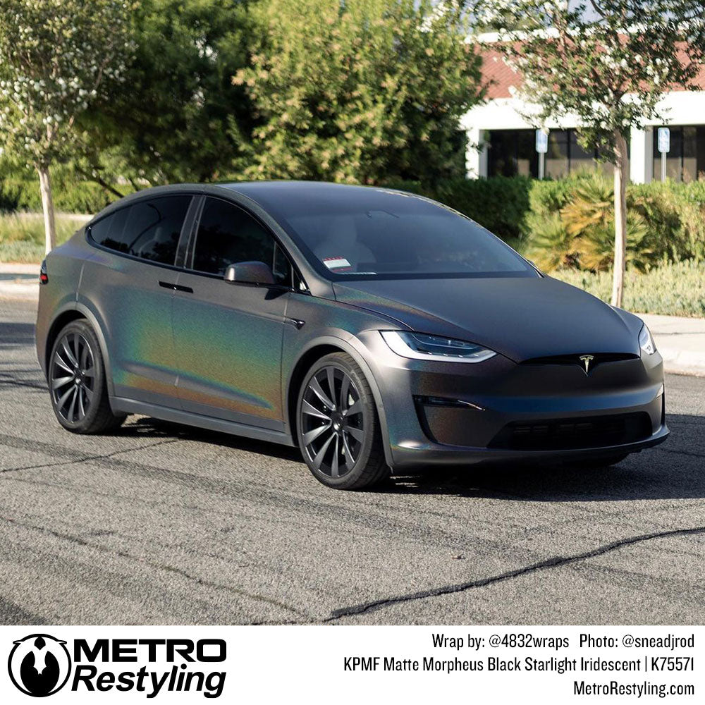 black tesla wrap