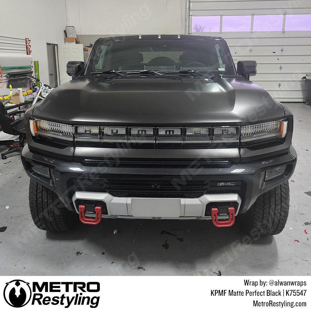 hummer black wrap