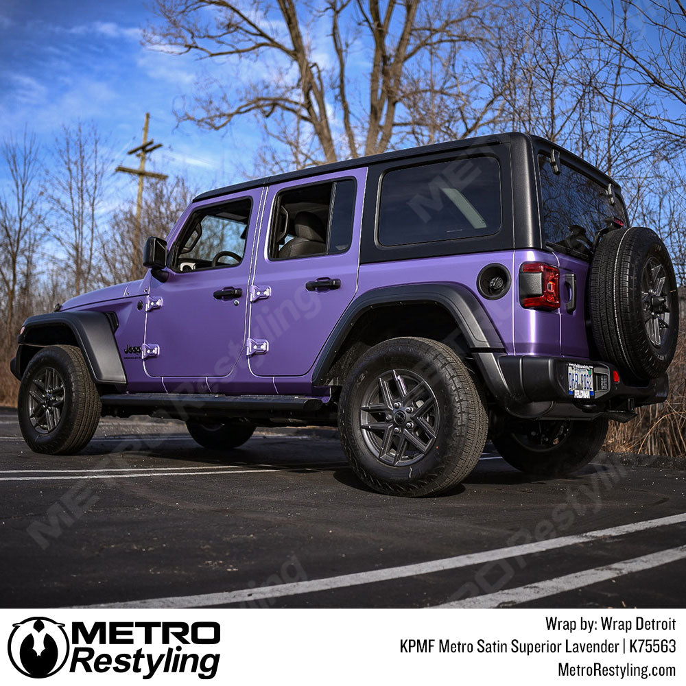 lavender jeep wrangler wrap