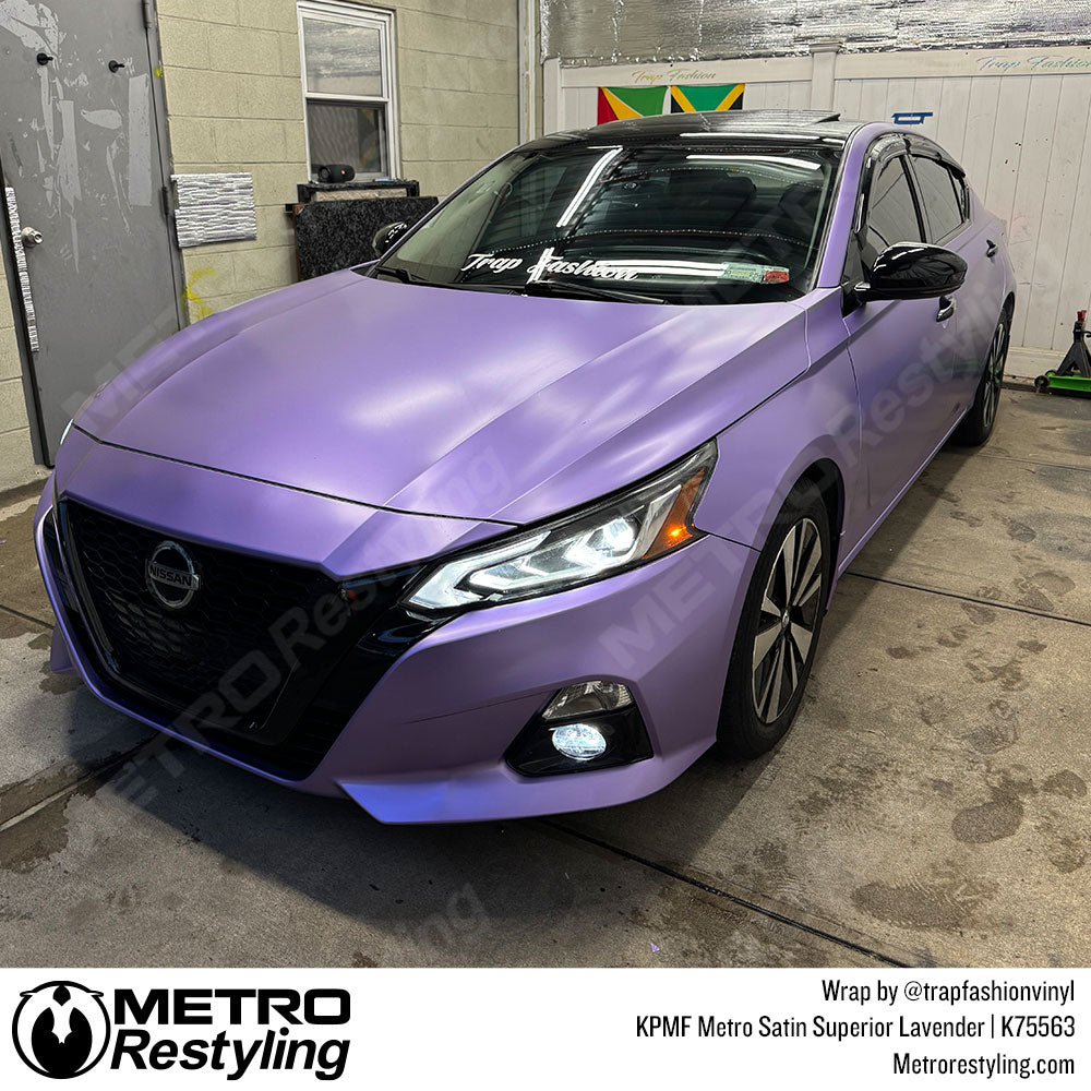 purple lavender nissan wrap