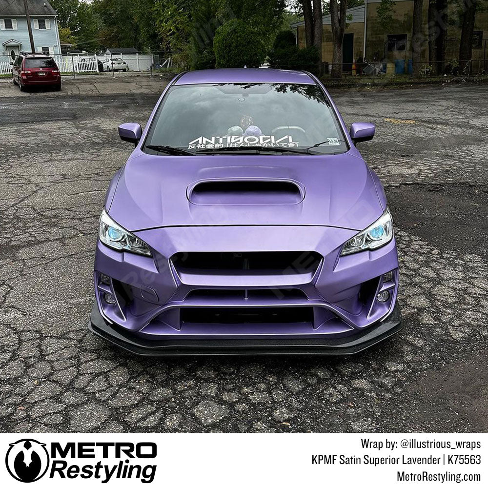 Lavender Car Vinyl Wrap