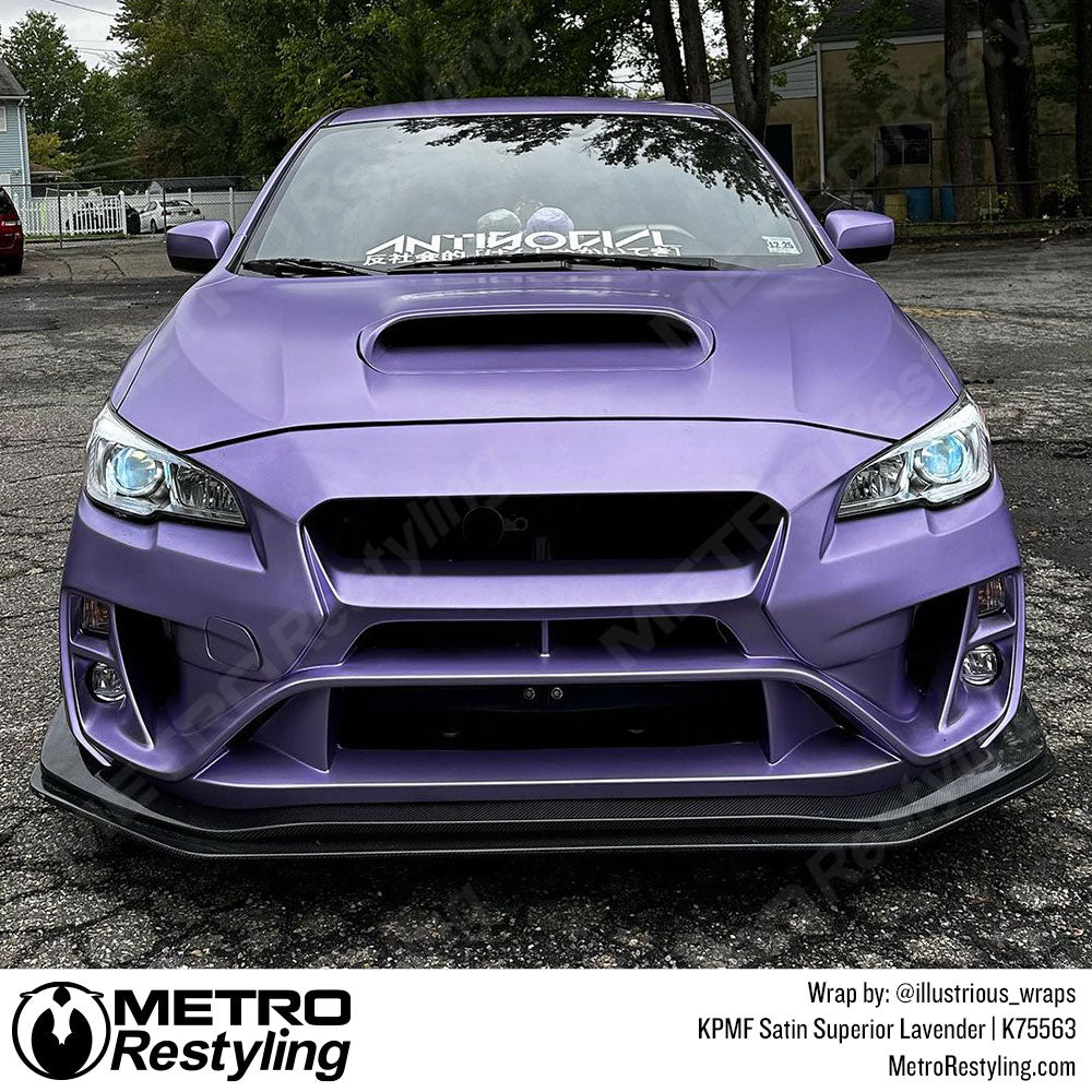 lavender subaru wrap