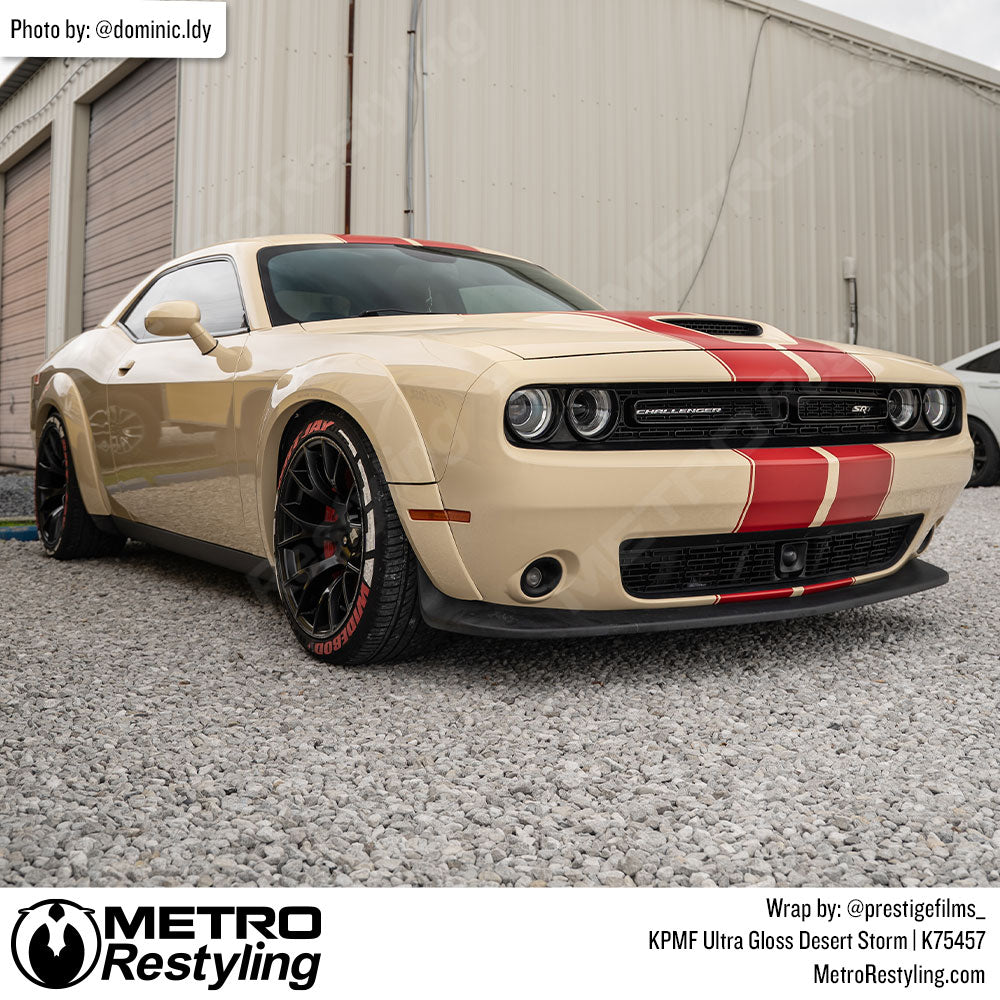Desert Storm Dodge Challenger Wrap