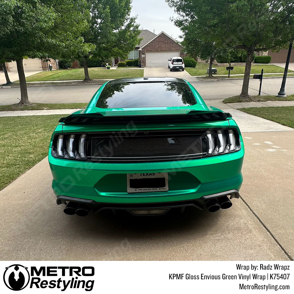 gloss envious green wrapped