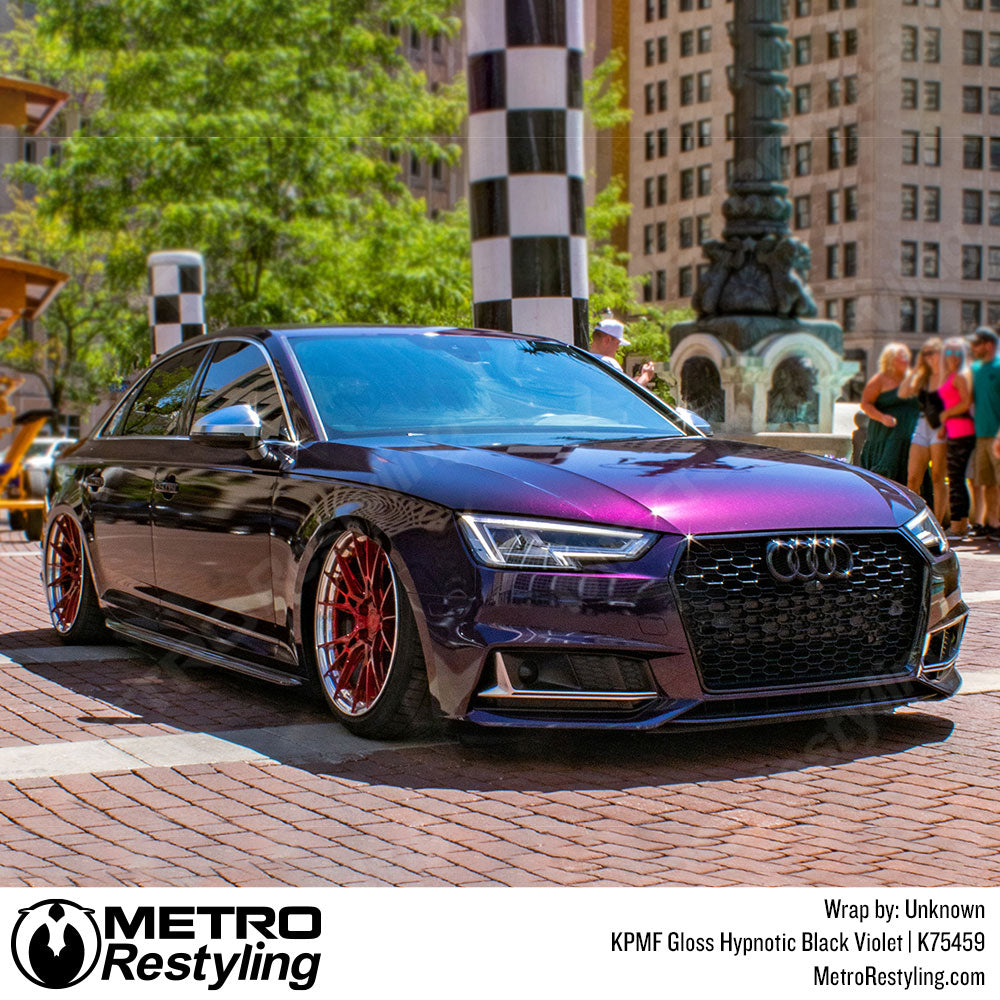 Black Violet Audi RS3 Wrap