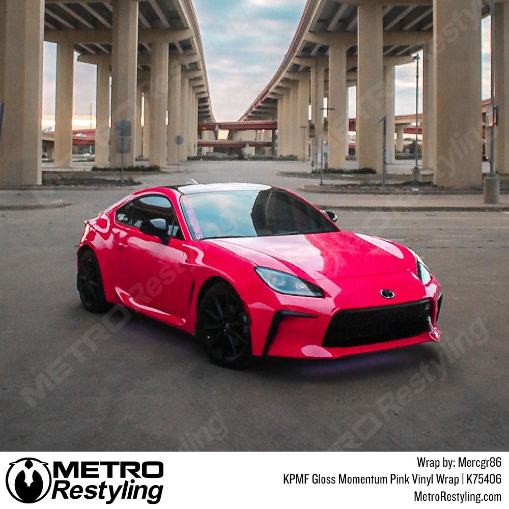 pink toyota wrap