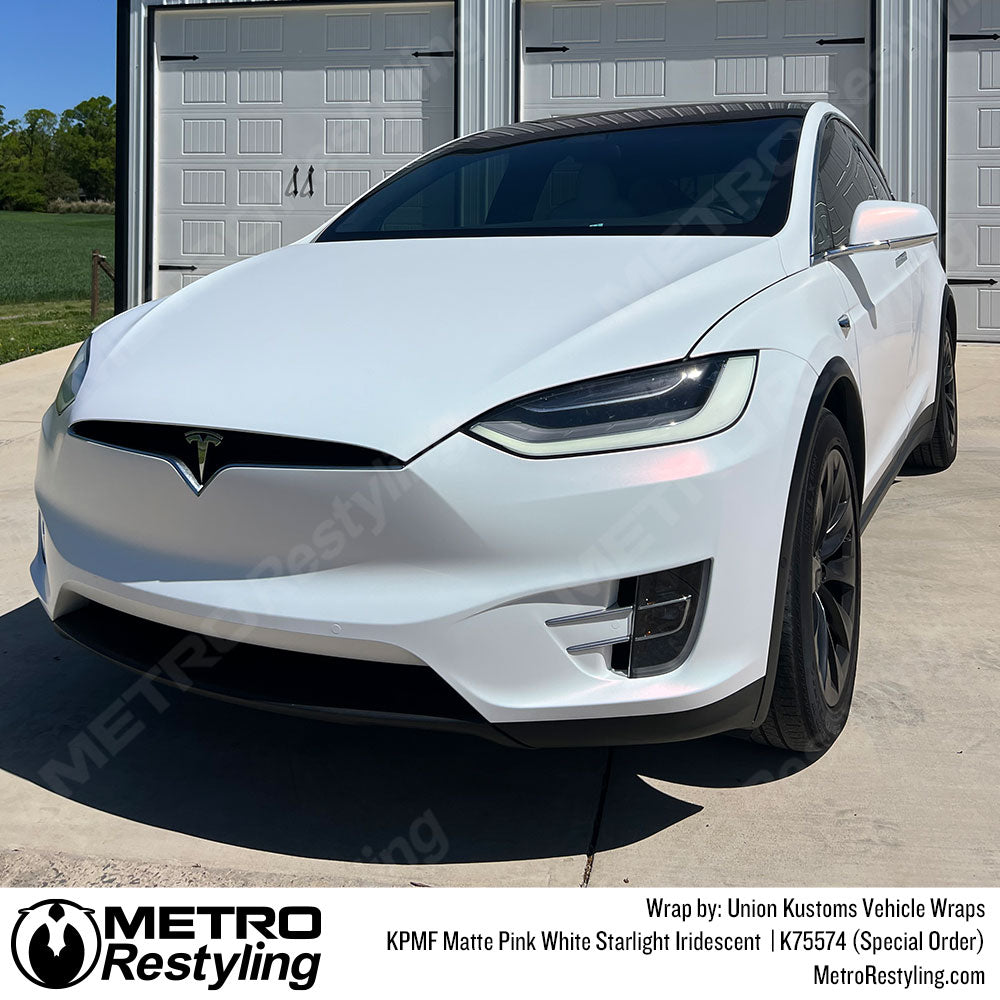 matte pink white starlight KPMF