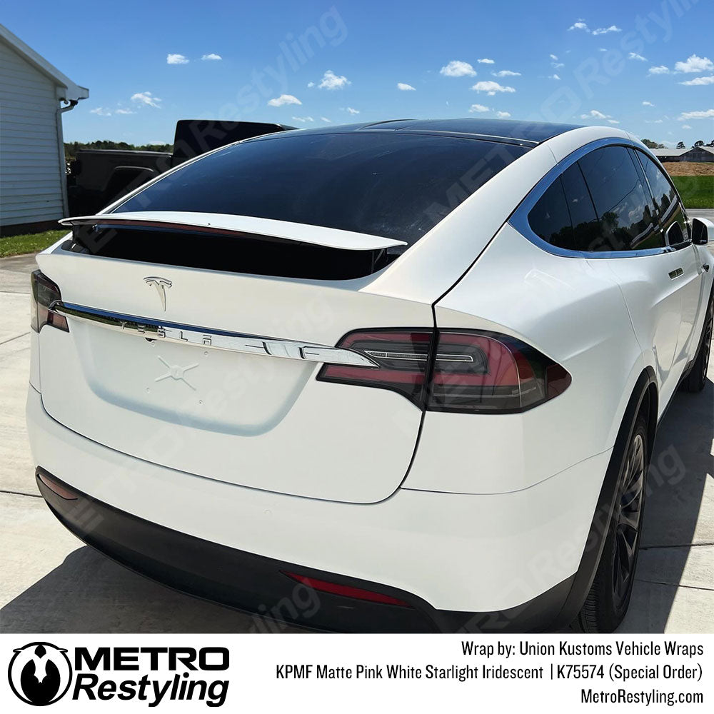 KPMF matte pink white star light wrap