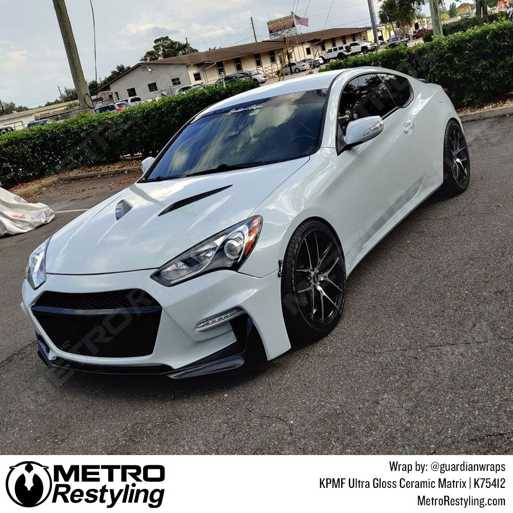 gloss gray hyundai wrap