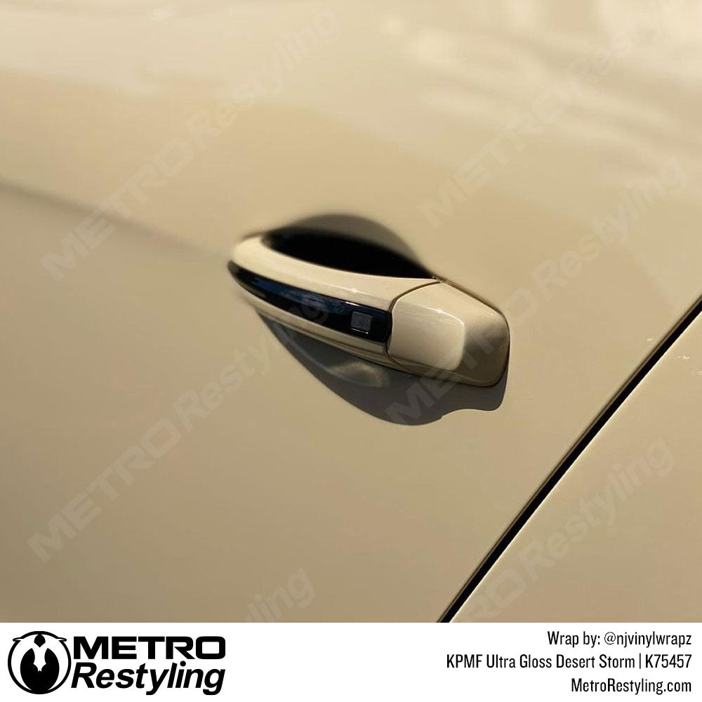 gloss tan Bentley wrap