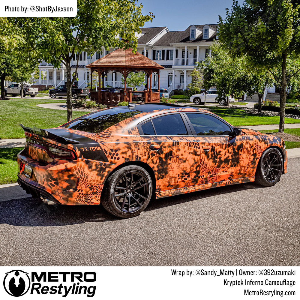kryptek inferno camo car wrap