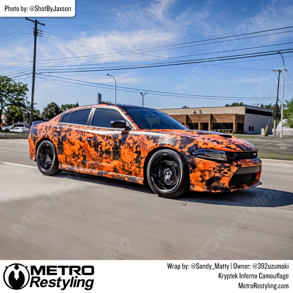 kryptek inferno camo car wrap